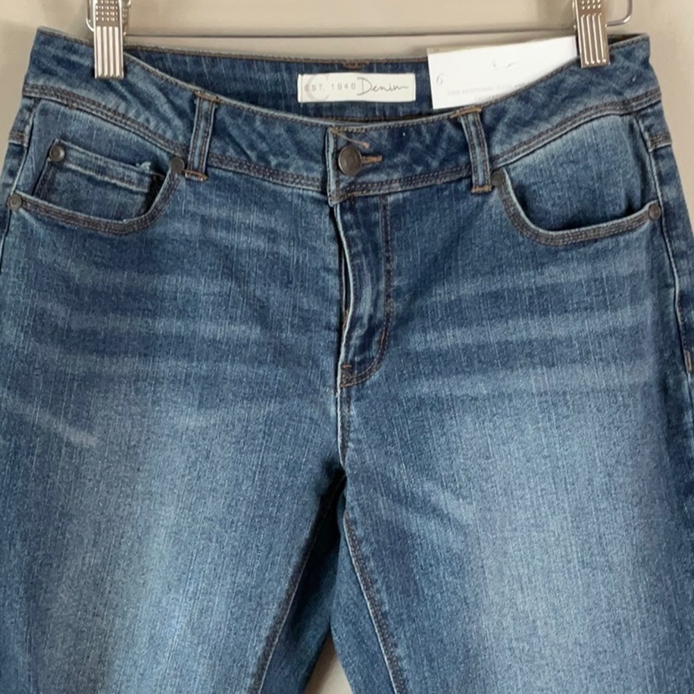 Cato Fashion Flare Crop Mid rise jeans